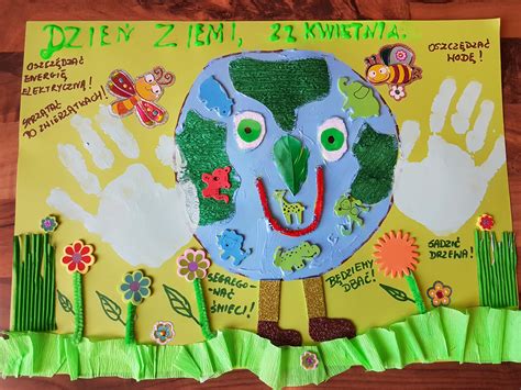 dzień ziemi plakat przedszkole